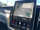 様々な情報を提供してくれる、大きくなって見やすくなった、11,2インチタッチスクリーン。