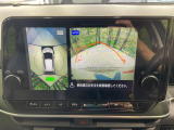 【アラウンドビューモニター】専用のカメラにより、上から見下ろしたような視点で360度クルマの周囲を確認することができます☆死角部分も確認しやすく、狭い場所での切り返しや駐車もスムーズに行えます。