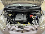 トヨタ中古車「まるごとクリーニング」施工済。エンジンルームを専用洗剤で洗浄!高圧&スチーム洗浄も行います。樹脂部分も艶出し剤でピカピカです☆☆