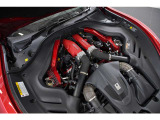 3.9L V型8気筒DOHCツインターボ、620ps/77.5kgm、全長&times;全幅&times;全高mm 4656&times;1974&times;1301mm、車両重量 1630kg(車検証記載値)