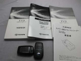 取説・メンテナンスノート・スマートキーの3点セットです。