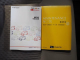 車両の取扱説明書とメンテンナンスノートがついています。