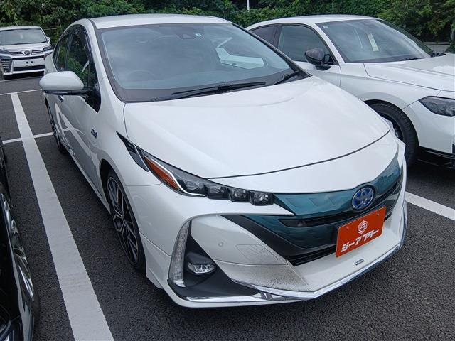 プリウスPHV 1.8 A プレミアム 禁煙車 モデリスタエアロ 黒革シート