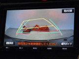 バックガイドモニターを装備しています、車庫入れもラクラクです。