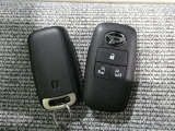 キーを取り出さずにドアを施錠&解錠。クルマの始動も可能です。