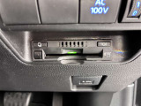 ETC車載器付きです。高速道路の料金所もスムーズに通過できます。