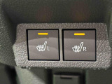 寒い日のドライブを快適にする運転席&助手席シートヒーターが付いてます