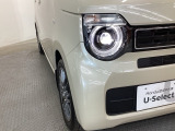 【LEDヘッドライト】ディスチャージヘッドライト(HID)と同等の明るさで、夜道や雨天走行が明るく視界良好!!