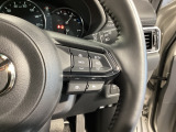 追従型クルーズコントロール付!高速道路走行時にアクセルやブレーキを操作することなく、前方車との車間距離を保つよう自動で車速をコントロールします。全車速追従機能は時速0キロから高速域までカバー!