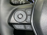 ステアリングスイッチ装備!運転しながら手元でオーディオの操作などができます。
