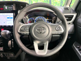 【ステアリングスイッチ】運転中、前方から目線をそらすことなく、オーディオ等の操作が可能な便利機能!安心&快適なドライブを演出してくれます♪
