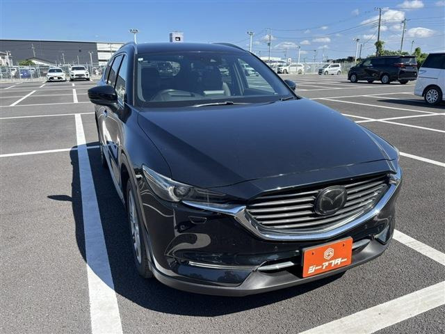 CX-8 2.2 XD Lパッケージ 4WD 禁煙車 黒革シート 純正ナビ フルセグTV