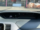 メーターはコンパクトで運転の邪魔になりません!