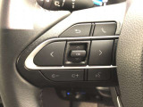【ステアリングスイッチ】左です。ハンドルから手を離さず、運転に集中したまま手元でオーディオ操作等ができます。