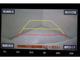 バックカメラで後方確認もバッチリ!