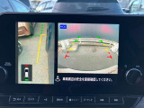 ◆アラウンドビューモニターは目視しにくい車の左下も映像で確認できるので安心です☆