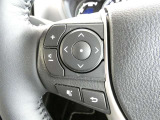ステアリングスイッチで車両情報を切り替えて必要な情報を確認したりできます。