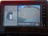 上からの視点で狭い駐車場への駐車などに役立つアラウンドビューモニターです♪