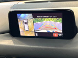 【360&deg;ビューモニター】専用のカメラにより、上から見下ろしたような視点で360度クルマの周囲を確認することができます☆死角部分も確認しやすく、狭い場所での切り返しや駐車もスムーズに行えます。