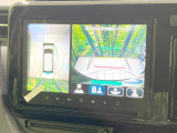 【全方位モニター用カメラ】専用のカメラにより、上から見下ろしたような視点で360度クルマの周囲を確認することができます☆死角部分も確認しやすく、狭い場所での切り返しや駐車もスムーズに行えます。