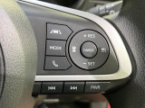 【レーダークルーズコントロール】高速道路での長距離走行が楽に!!自動で速度を保つクルーズコントロールが、衝突軽減システムと連携し、前方の車両を感知して車間を保つように速度調節してくれます!!