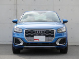 一目でAudiだと分かる特色を持つフロントマスク。