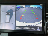 駐車時はナビゲーションでアラウンドビューモニターを見ることができ、安心して後ろを把握することが出来ます。