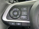 ステアリングスイッチ装備!運転しながら手元でオーディオの操作などができます。