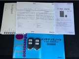 取説、ナビ取説、メンテナンスノート完備です!大事に乗られてきた車だと一目でわかりますね!スマートキーは2つ☆