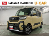 展示試乗車として使用していたタントです。アウトドア感のあるスタイルにやさしい色合いが加わり親しみやすい雰囲気が魅力。走行距離も少なく、自分好みにカスタマイズするのもいいかもしれませんね♪