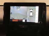 複数のカメラの映像をもとに、クルマを真上から見ているような映像をドライバーに提供し駐車をサポートする機能です。