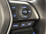 クルーズコントロールを装備。一定速度でのクルージングをサポートし、長時間の運転によるドライバーの疲労を軽減します。