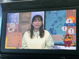 テレビ番組を画面で視聴できる装備です。停車中の休憩時間などに映像を楽しめるので、車内で過ごすひとときにも活用できます。番組表示も大きく、内容を確認しやすい画面です。