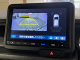 バックカメラの画像です。車庫入れの安心感がアップしますね☆