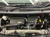エンジンルームもクリーニング済みできれいですよ。日産の整備士がしっかりと丁寧に点検していますので安心してお乗りいただけます