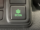 ★ECONスイッチ★ エコドライブを加速しよう!スイッチをONにすると、運転の仕方によるロスを抑え込み燃費をよくするようクルマが頑張ります(*^ー^*)燃費向上にチャレンジ♪