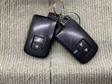 キーを取り出さずにドアを施錠&解錠。クルマの始動も可能です。