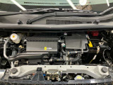 エンジンルームもクリーニング済みできれいですよ。日産の整備士がしっかりと丁寧に点検していますので安心してお乗りいただけます