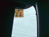次回の車検日になります。こちらのステッカーをご確認ください。