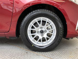 社外14インチアルミ!タイヤサイズは175/70R14です