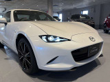 当社試乗車アップのロードスターRF入庫です♪ナビ、ETC装備済み!手厚いディーラー保証付きのお車ですので、ご安心してご検討下さい♪