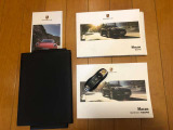 取扱説明書、記録簿、スペアキー揃ってます