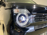 LEDヘッドライトで夜道も安心!