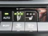 フロントシーにはベンチュレーション機能が付いてます!ヒーター機能も付いているので年間を通して快適に過ごせます♪