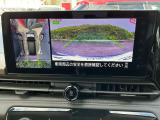 アラウンドビューモニター装備です 上から見たイメージで駐車出来ます