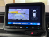 バックカメラの画像です。車庫入れの安心感がアップしますね☆