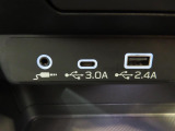 USB端子付きです。