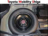 スペアタイヤ装着車です。もしもの時に安心ですね。
