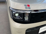 LEDヘッドライト仕様で夜間時の走行も明るく見やすいです