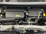 エンジンルームもクリーニング済みできれいですよ。日産の整備士がしっかりと丁寧に点検していますので安心してお乗りいただけます